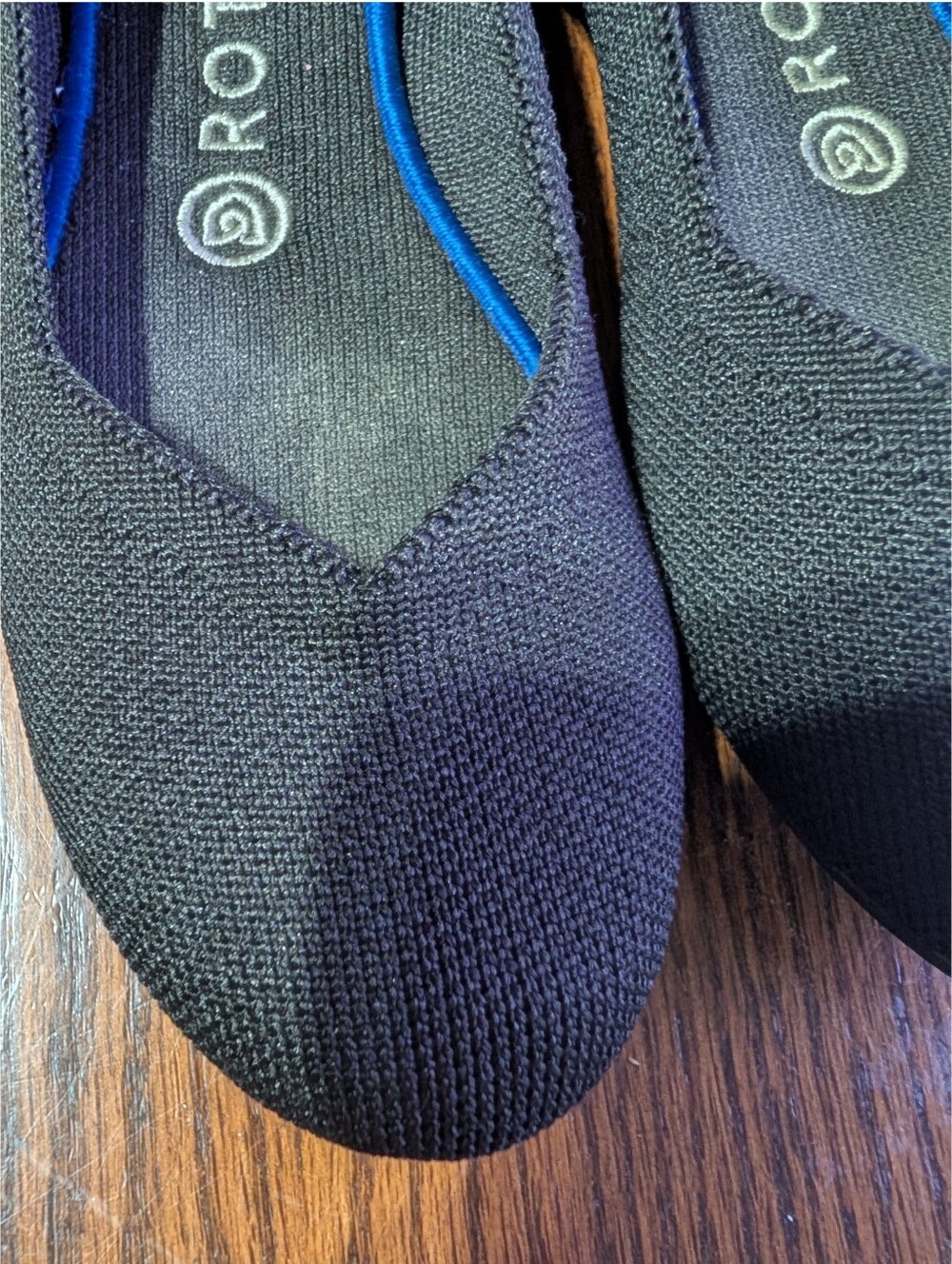 Rothy's Black Rounded Toe Flats - Picture 4 of 10